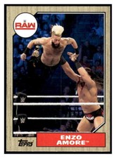 2017 Topps WWE Heritage 21 Enzo Amore