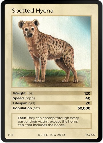 LIFE TCG 1° Edizione Mammiferi - Scegli la tua carta! Holos #26-#53 - Foto 26 di 29