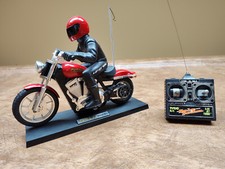 Buy Vintage Toys like TYCO HARLEY DAVIDSON MOTORCYCLE RC 27 MHz - RED - GREAT from eBay
