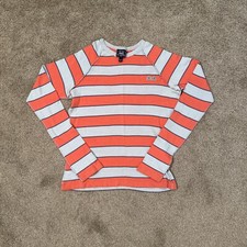 Vintage Le Tigre Striped Long Sleeve Shirt/Top  Size M