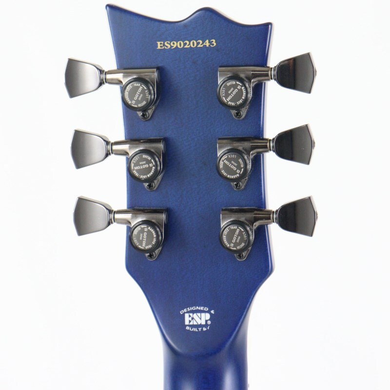 E-II(イーツー) EC BM / Blue Natural Burst ESP E-II Eclipse BM Electric Guitar (with Case), Blue