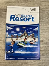 Wii Sports Resort Nintendo Wii Authentic Instruction Booklet MANUAL ONLY