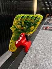 Rix Rack-it Slot car controller holder Red U mount 