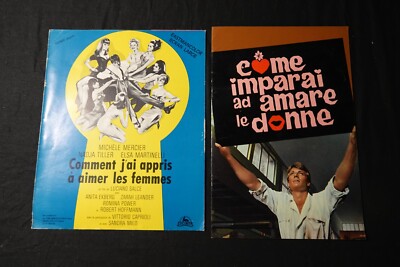 HOW I LEARNED TO LOVE .. Michele Mercier press kit luxury cinema 1966