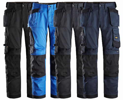 Snickers 6251 AllroundWork, Stretch Loose Fit Holster Pocket Work Trousers - Picture 4 of 5