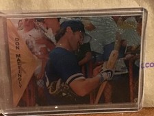 1996 Pinnacle Starburst Artist's Proof #37 Don Mattingly & Starburst & Base card