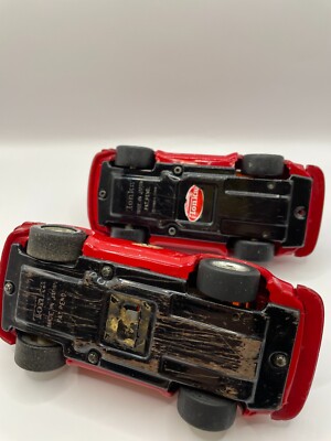 2 pieces 1977 Tonka Porsche 911 Red Made in Japan approximately 1