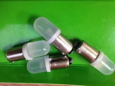 Vintage Heathkit AR-29 receiver front panel  LED lamps.