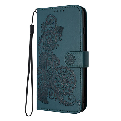 Handy Tasche für Samsung Galaxy Note 8 9 10 + 20 Ultra Blumen Hülle Wallet Case