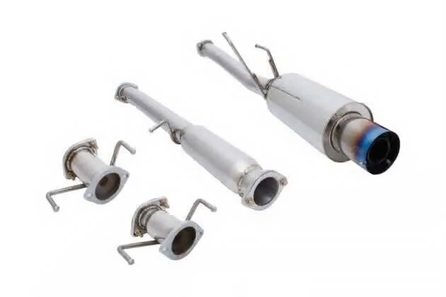 95-99 Eclipse Talon GSX TSi AWD 4G63 Megan Racing 3” punta quemada escape Catback Foto 2 de 4