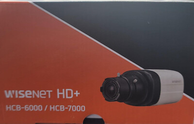 Hanwha Techwin Wisenet HCB-6000 2MP Analog HD Box Security Camera (No Lens)