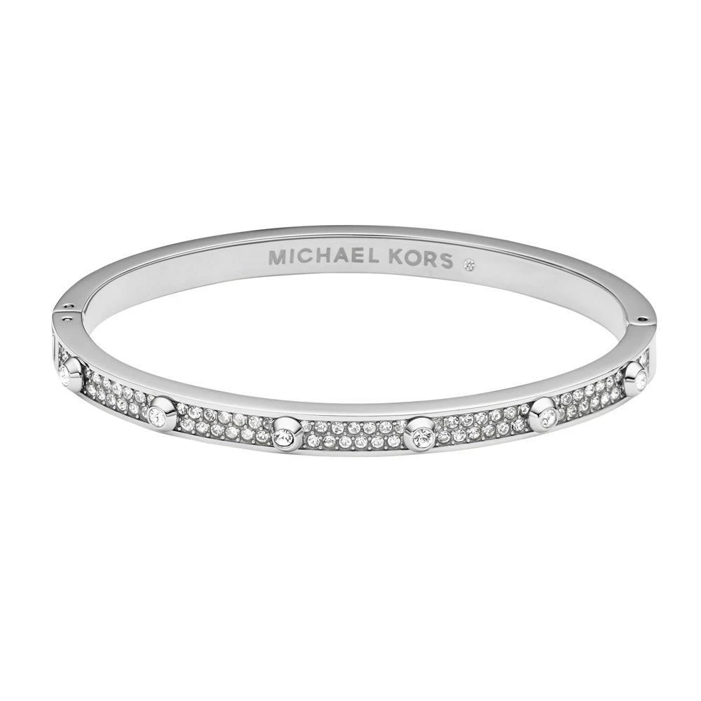 Michael kors 2024 silver tone bracelet