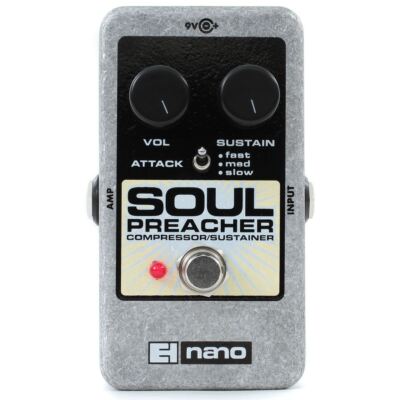 Electro-Harmonix EHX Soul Preacher Compressor/Sustainer Effects Pedal