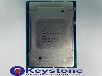 Intel Xeon Bronze 3104 SR3GM 1.7 GHz LGA 3647 Server CPU Processor *km
