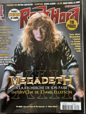 Magazin RockHard Nr. 114, Megadeth, Maschinenkopf, Iced Earth, Evanescence