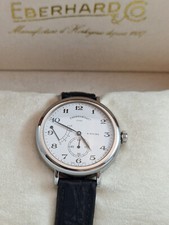 Eberhard & Co. Days 8 Jours  40mm Ref. 21017 Herren Uhr Box-Top Zustand-Händler