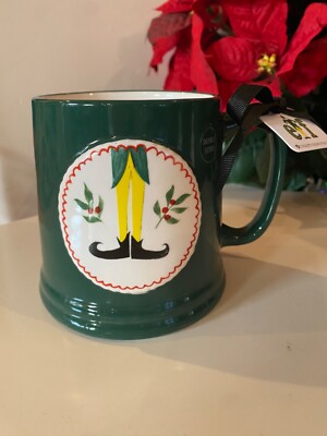 Buddy The ELF Rae Dunn  Smiling s My Favorite  Christmas Mug Elf  LARGE NEW