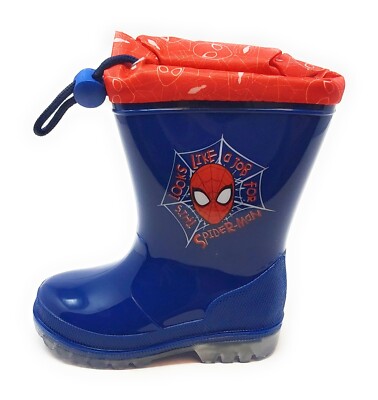 Spiderman Motiv Licht Regen Gummistiefel Modell R1310302S