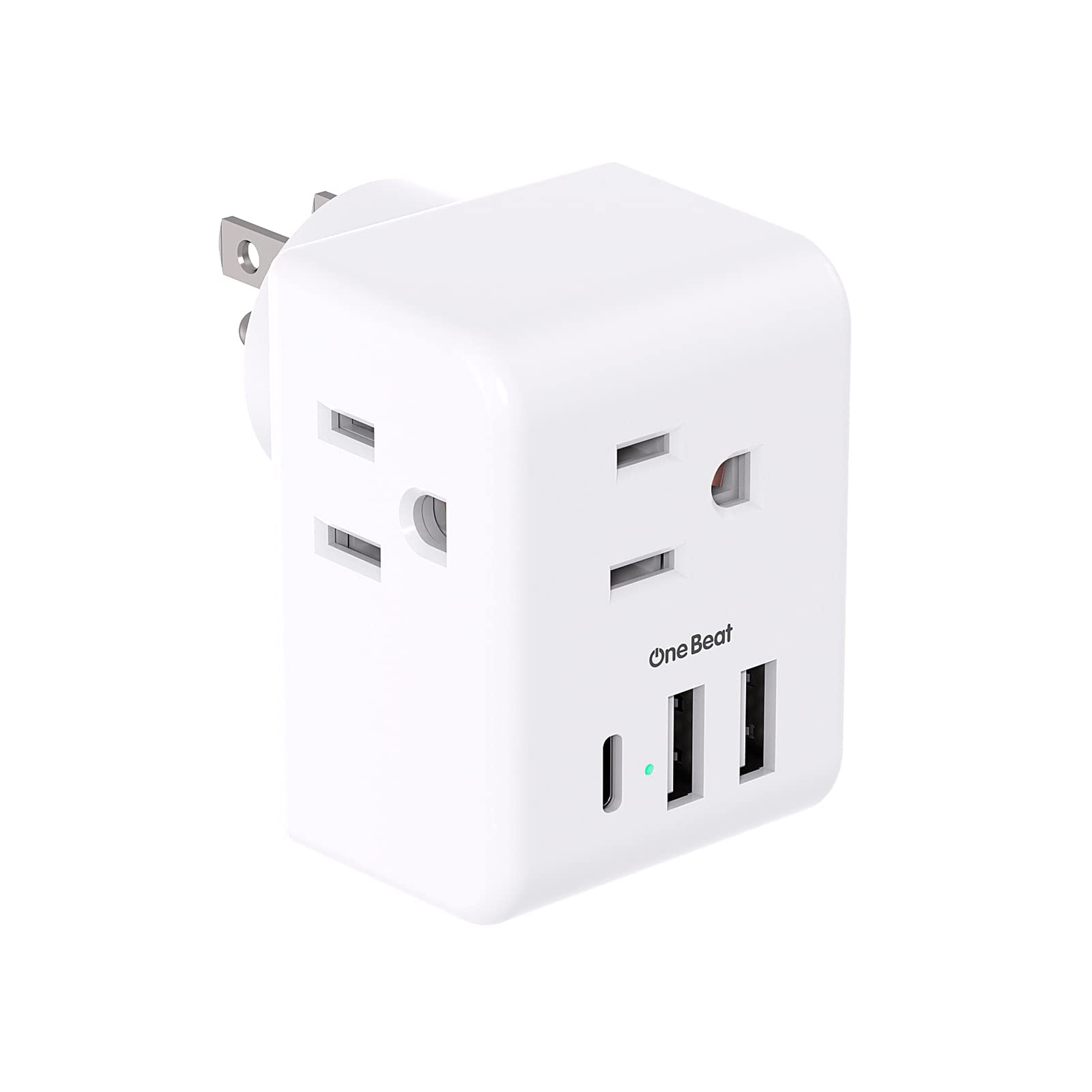 Multi Plug Outlet Extender, Power Strip Non Surge Protector Electric Outlet S...