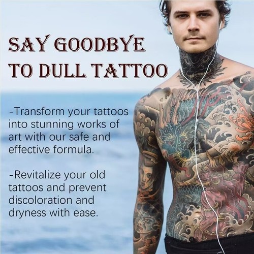 AFTERCARE TATTOO BALM Enhances Colors OLD & NEW TATTOO Heals and Protects Butter - Picture 12 of 15