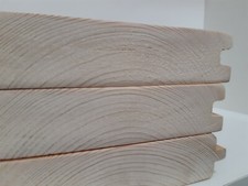 PERLINE DOGHE IN ABETE GREZZE 4.00 X 15 X 32 MM