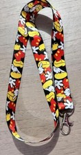 lot cartoon Mickey Neck Straps Keychain Lanyard ID Card