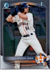 2025 Bowman - Chrome Prospects Walker Janek #BCP-15 (RC)