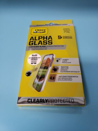 Otterbox CLEAR ALPHA GLASS for Samsung Galaxy iPhones LG Pixel  - 0001 - Picture 1 of 2