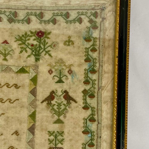 Needlework Sampler April 3rd 1834 Victorian Antique Poetry by Lucy Ann Major - Picture 10 of 19