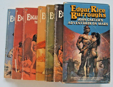 JOHN CARTER MARS Schuber Ausgabe 1976 TB Ball...