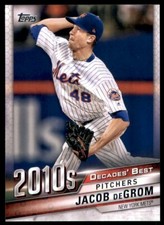 2020 Topps Baseball #DB-98 Jacob deGrom Decades' Best