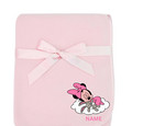 Handmade Personalized Cute Minnie Mouse Soft Fleece Baby Blanket 30 x 30 Pink Or