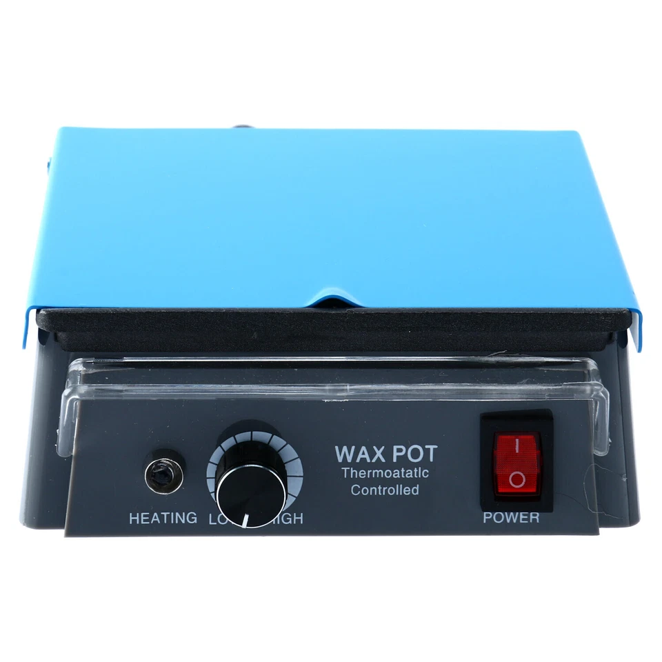 Calentador de cera de laboratorio dental olla 3 pozos analógico fundidor inmersión cera olla calentador fusión EE. UU. Foto 2 de 4