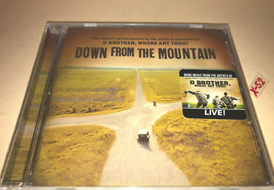 Down From Mountain CD O Brother Where Art Thou Live Hits Alison Krauss Cox Famly