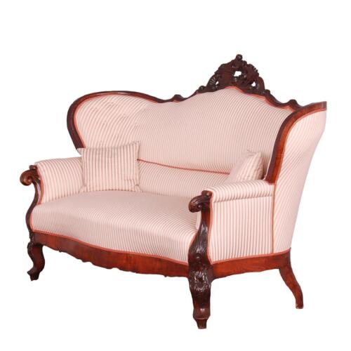 Antikes Louis Philippe Sofa | Couch um 1860 - Bild 1 von 7