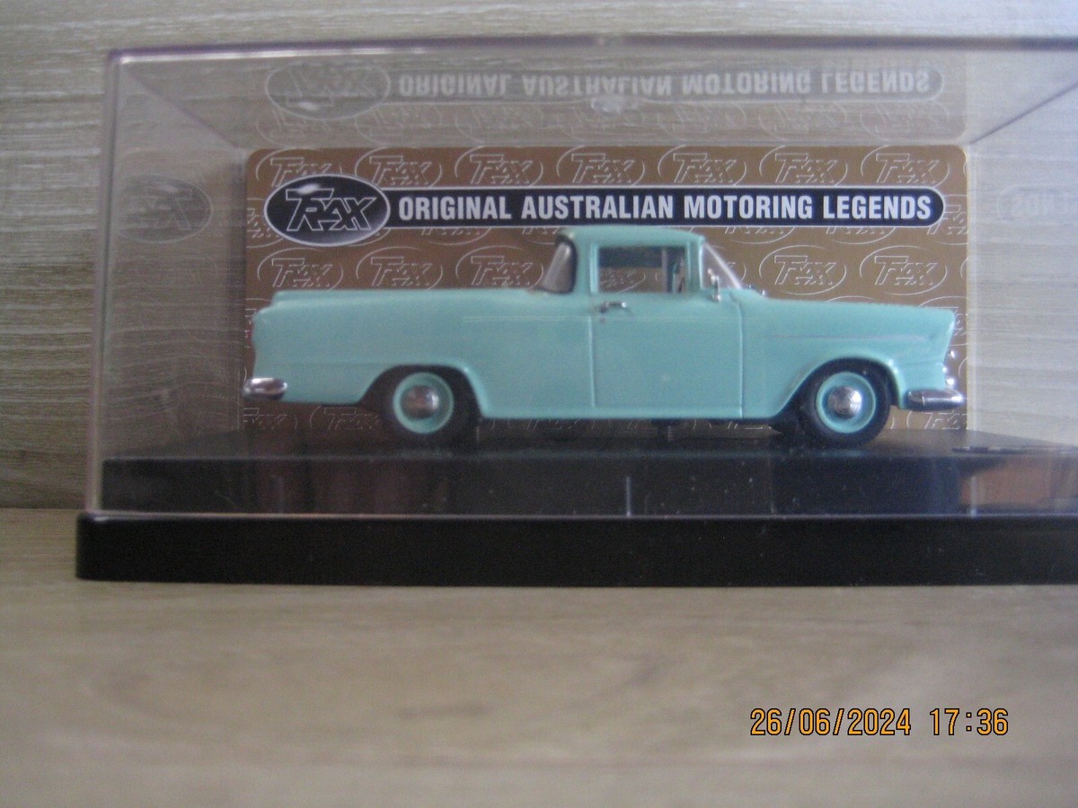 Trax 1/43 Holden FB Utility Turquoise TR73 - Très Bon état Avec Boîte