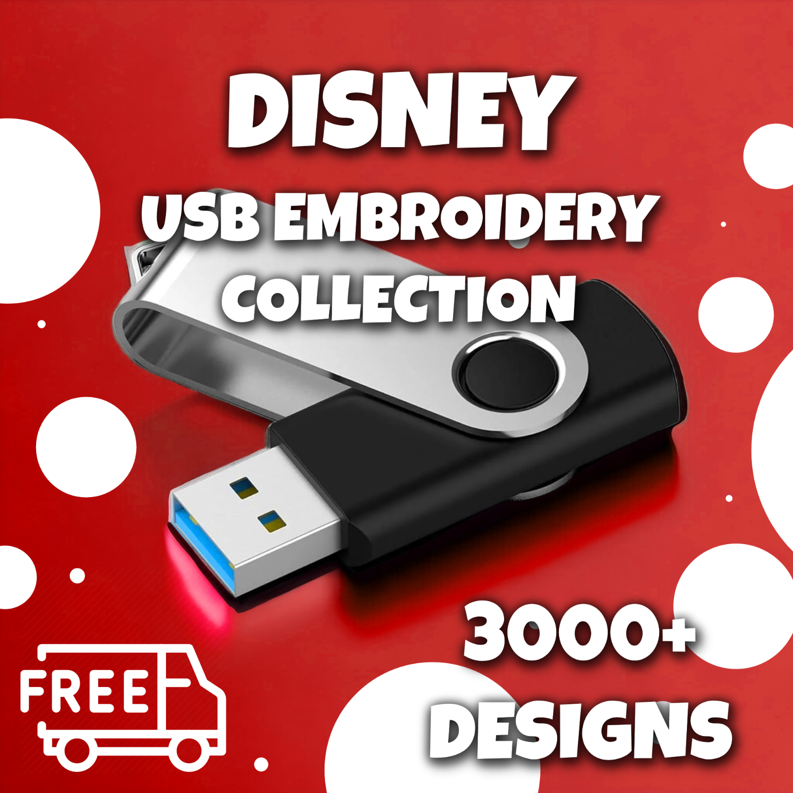 3000+ Brother Disney Embroidery USB Design Collection + Viewing