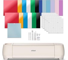 Cricut Explore 4 EssentialsBundle Smart Cutting Machine -Seashell  *BOX DAMAGED*
