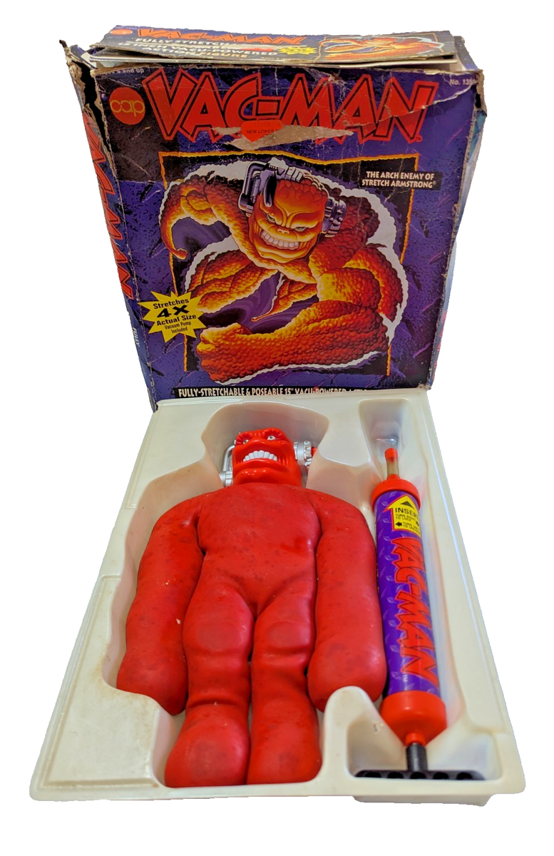 Vintage VAC-MAN Enemy of Stretch Armstrong 15