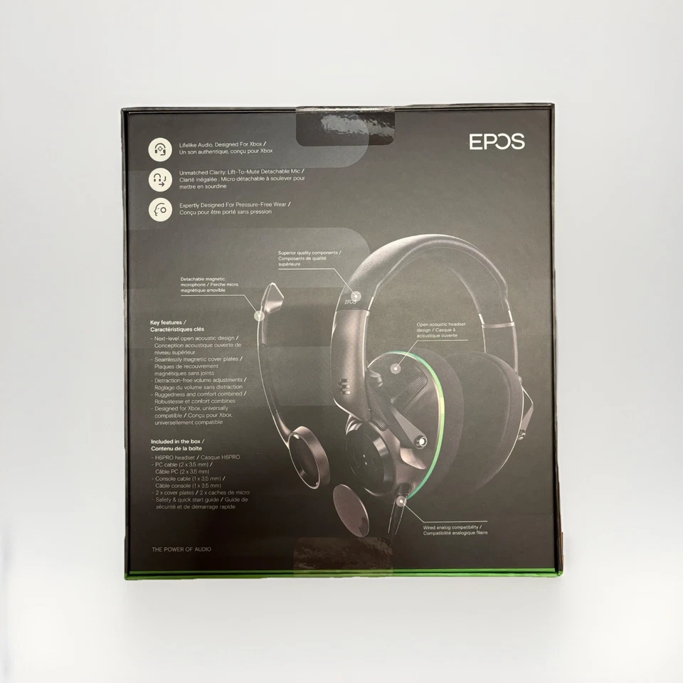 EPOS H6 Pro Wired Open Acoustic Gaming Headset für Xbox - Bild 2 von 4