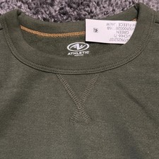 Athletic Works Green Crew Neck Long Sleeve Shirt Sweatshirt Pullover Kids NWT