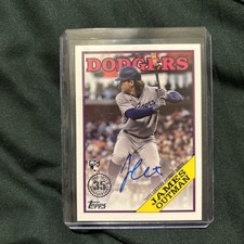 2023 Topps Series 2 - 1988 Topps Baseball Autographs James Outman #88BA-JO (AU,