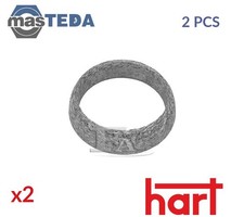 701 776 AUSPUFFROHRDICHTUNG AUSPUFF DICHTUNG HART 2PCS FÜR LANCIA PHEDRA 79KW