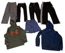 Boys Size Large 7 Piece LOT Youth Adidas Nike Under Armour Athletic Sports