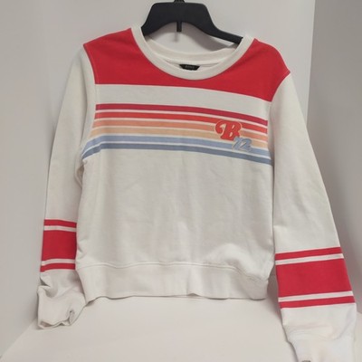 Buffalo David Bitton Sweater Womens Large Knit Long Sleeve Round Neck Retro