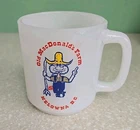 Vintage Milk Glass McDonald’s Coffee Mug/Cup KELOWNA B.C GLASBAKE