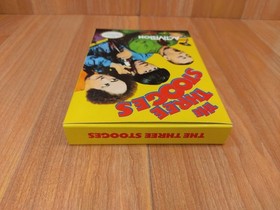 Gem MINTY BOX CIB Three Stooges complete in nintendo nes collector CLEAN lot VGC