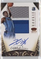 2012-13 Panini Preferred Silhouettes Prime /25 Bernard James #324 Rookie Auto RC