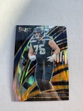 2025 Panini Select Club Level#215  Grey Zabel Black And Gold Shock Prizm
