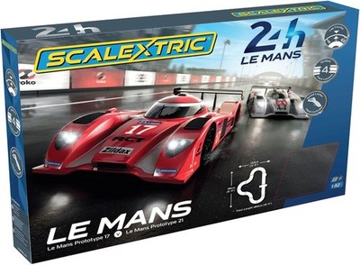 Scalextric Le Mans Sportwagen Set C1368T 1:32 Slotcar Rennbahn ab 8+ Jahren